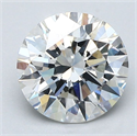 Diamante Natural 2.01 quilates, Redondo , Color H, claridad SI1 y certificado GIA