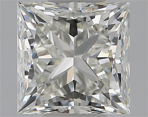 Picture of Natural Diamond 1.01 Carats, Princess with  Cut, I Color, VS2 Clarity and Certified by GIA