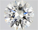 Natural Diamond 3.17 Carats, Round with Excellent Cut, I Color, VVS2 Clarity and Certified by GIA
