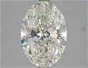 Natural Diamond 4.01 Carats, Oval with  Cut, I Color, SI2 Clarity and Certified by GIA