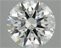 Del inventario de diamantes de laboratorio, 2.32 quilates, Redondo , Color F, claridad VS1 y certificado IGI