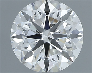Picture of Natural Diamond 0.71 Carats, Round with Excellent Cut, E Color, VVS1 Clarity and Certified by IGI