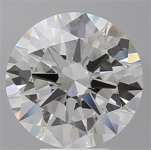 Picture of Lab Grown Diamond 6.01 Carats, Round with Excellent Cut, E Color, VVS2 Clarity and Certified by IGI
