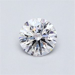 Foto Diamante Natural 0.56 quilates, Redondo , Color F, claridad VS1 y certificado GIA de