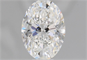 Natural Diamond 0.71 Carats, Oval with  Cut, G Color, VS1 Clarity and Certified by GIA