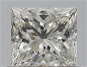 Natural Diamond 0.62 Carats, Princess with  Cut, I Color, VS2 Clarity and Certified by GIA