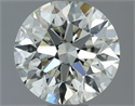 Diamante Natural 1.21 quilates, Redondo , Color K, claridad VVS2 y certificado IGI