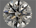 Diamante Natural 0.52 quilates, Redondo , Color J, claridad VVS2 y certificado GIA