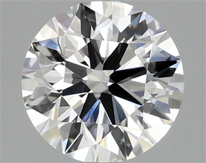 Picture of Lab Grown Diamond 1.42 Carats, Round with Ideal Cut, E Color, VS1 Clarity and Certified by IGI