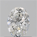 Diamante Natural 0.50 quilates, Ovalado , Color G, claridad VS1 y certificado GIA