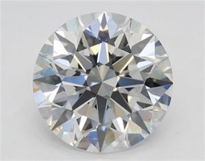 Picture of Lab Grown Diamond 2.02 Carats, Round with Excellent Cut, E Color, VS1 Clarity and Certified by GIA
