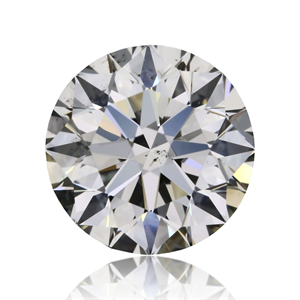 Foto Diamante Natural 1.01 quilates, Redondo , Color J, claridad SI1 y certificado GIA de