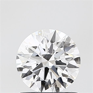 Picture of Lab Grown Diamond 0.80 Carats, Round with Ideal Cut, D Color, VS2 Clarity and Certified by IGI