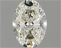 Natural Diamond 1.30 Carats, Oval with  Cut, I Color, SI1 Clarity and Certified by GIA