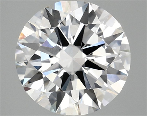 Picture of Lab Grown Diamond 3.10 Carats, Round with Ideal Cut, E Color, VS1 Clarity and Certified by IGI
