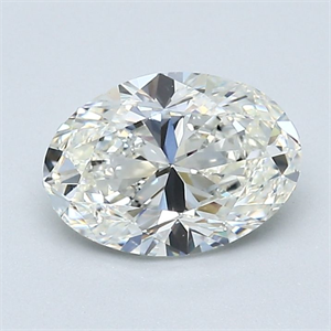 Foto Diamante Natural 1.30 quilates, Ovalado , Color I, claridad VS2 y certificado GIA de