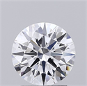 Lab Grown Diamond 1.90 Carats, Round with Ideal Cut, D Color, VVS2 Clarity and Certified by IGI