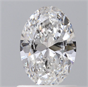 Diamante Natural 0.73 quilates, Ovalado , Color D, claridad SI2 y certificado GIA