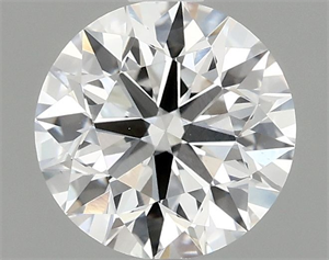 Picture of Lab Grown Diamond 1.02 Carats, Round with Excellent Cut, D Color, VS1 Clarity and Certified by IGI