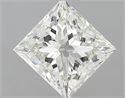 Diamante Natural 1.50 quilates, Princesa , Color J, claridad IF y certificado IGI