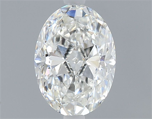 Picture of Natural Diamond 0.70 Carats, Oval with  Cut, F Color, VS2 Clarity and Certified by GIA