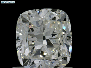 Foto Diamante Natural 1.01 quilates, Del cojín , Color J, claridad VS1 y certificado GIA de