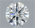 Diamante Natural 0.51 quilates, Redondo , Color H, claridad VVS1 y certificado GIA