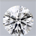 Lab Grown Diamond 4.84 Carats, Round with Ideal Cut, H Color, VS1 Clarity and Certified by IGI