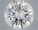 Del inventario de diamantes de laboratorio, 5.00 quilates, Redondo , Color E, claridad VVS2 y certificado IGI