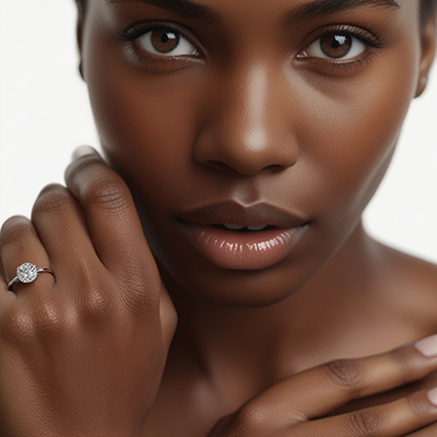 Low Profile Designers Bezel Engagement ring Setting