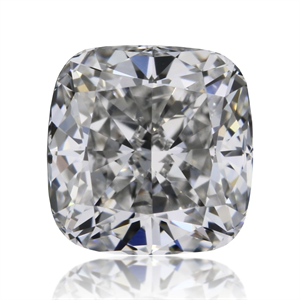 Picture of Natural Diamond 0.54 Carats, Cushion with  Cut, D Color, VVS2 Clarity and Certified by GIA