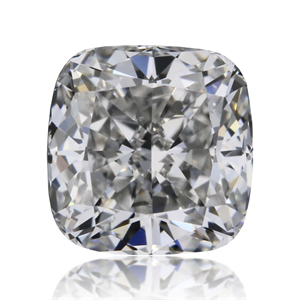 Picture of Natural Diamond 0.54 Carats, Cushion with  Cut, D Color, VVS2 Clarity and Certified by GIA
