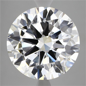Picture of Lab Grown Diamond 6.53 Carats, Round with Excellent Cut, E Color, VVS2 Clarity and Certified by IGI