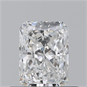 Natural Diamond 0.51 Carats, Radiant with  Cut, E Color, VS2 Clarity and Certified by GIA