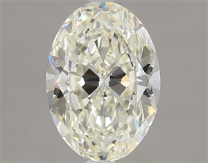 Picture of Natural Diamond 1.01 Carats, Oval with  Cut, I Color, VVS2 Clarity and Certified by IGI