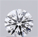 Lab Grown Diamond 0.80 Carats, Round with Ideal Cut, D Color, VVS1 Clarity and Certified by IGI