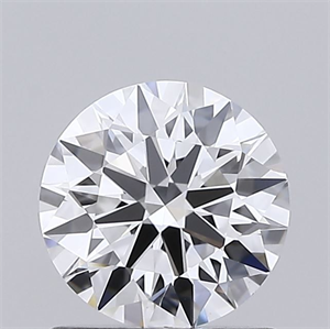 Picture of Lab Grown Diamond 0.80 Carats, Round with Ideal Cut, D Color, VVS1 Clarity and Certified by IGI