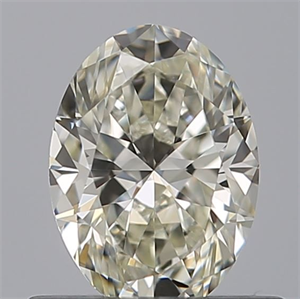 Picture of Natural Diamond 0.52 Carats, Oval with  Cut, H Color, VVS2 Clarity and Certified by IGI