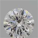 Diamante Natural 0.70 quilates, Redondo , Color F, claridad IF y certificado GIA