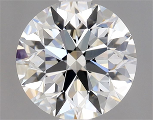 Picture of Natural Diamond 0.85 Carats, Round with Excellent Cut, F Color, VS1 Clarity and Certified by GIA