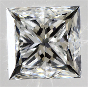 Foto Diamante Natural 0.46 quilates, Princesa , Color F, claridad VS2 y certificado GIA de