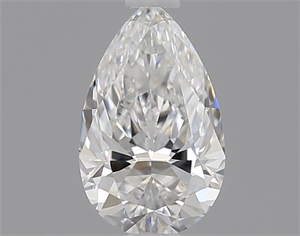 Foto Diamante Natural 0.30 quilates, De pera , Color E, claridad VVS2 y certificado GIA de