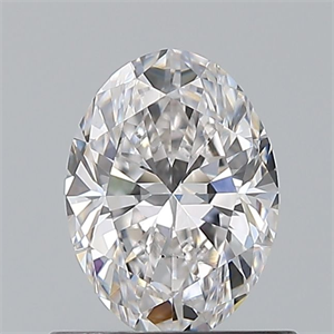 Picture of Natural Diamond 0.70 Carats, Oval with  Cut, E Color, VS2 Clarity and Certified by GIA
