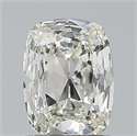 Natural Diamond 0.70 Carats, Cushion with  Cut, J Color, VS2 Clarity and Certified by GIA