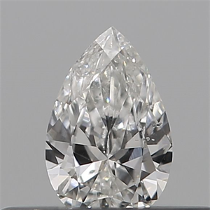 Foto Diamante Natural 0.18 quilates, De pera , Color F, claridad SI2 y certificado GIA de