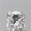 Natural Diamond 0.50 Carats, Cushion with  Cut, G Color, VVS1 Clarity and Certified by GIA