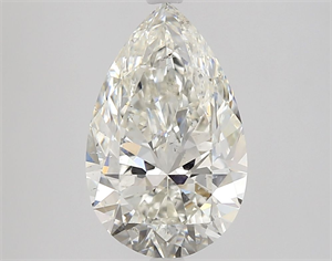 Picture of Natural Diamond 2.75 Carats, Pear with  Cut, I Color, SI2 Clarity and Certified by GIA