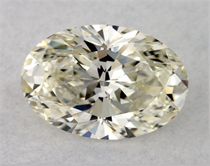 Picture of Natural Diamond 0.55 Carats, Oval with  Cut, K Color, VVS1 Clarity and Certified by GIA