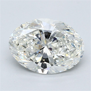 Picture of Natural Diamond 2.51 Carats, Oval with  Cut, G Color, VS2 Clarity and Certified by GIA
