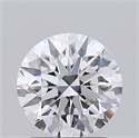 Lab Grown Diamond 1.50 Carats, Round with Ideal Cut, D Color, VS1 Clarity and Certified by IGI